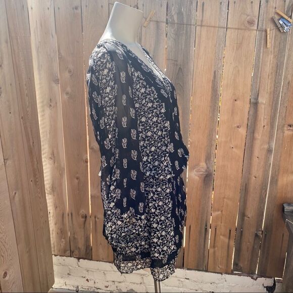 Joie Kessler Printed Silk Dress size medium - Picture 11 of 13